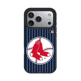 Boston Red Sox 1970-1975 - Cooperstown Collection Pinstripe Bump Phone Case for Apple iPhone 17 Series