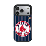 Boston Red Sox 1976-2008 - Cooperstown Collection Pinstripe Bump Phone Case for Apple iPhone 17 Series