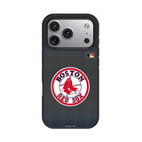 Boston Red Sox 1976-2008 - Cooperstown Collection Linen Bump Phone Case for Apple iPhone 17 Series