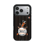 Baltimore Orioles 1954-1963 - Cooperstown Collection Pinstripe Bump Phone Case for Apple iPhone 17 Series