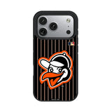 Baltimore Orioles 1955 - Cooperstown Collection Pinstripe Bump Phone Case for Apple iPhone 17 Series