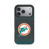 Miami Dolphins 1966-1973 Historic Collection Linen Bump Phone Case for Apple iPhone 17 Series