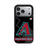 Arizona Diamondbacks Personalized Tilt Bump Phone Case for Apple iPhone 17 Series