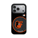 Baltimore Orioles Personalized Circle Bump Phone Case for Apple iPhone 17 Series