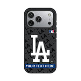 LA Dodgers Personalized Tilt Bump Phone Case for Apple iPhone 17 Series