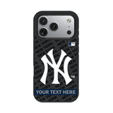 New York Yankees Personalized Tilt Bump Phone Case for Apple iPhone 17 Series