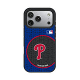 Philadelphia Phillies Personalized Circle Bump Phone Case for Apple iPhone 17 Series