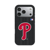 Philadelphia Phillies Text Backdrop Bump Phone Case for Apple iPhone 17 Series