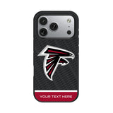 Atlanta Falcons Personalized EndZone Plus Bump Phone Case for Apple iPhone 17 Series