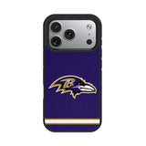 Baltimore Ravens Stripe Bump Phone Case for Apple iPhone 17 Series