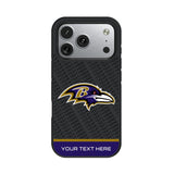 Baltimore Ravens Personalized EndZone Plus Bump Phone Case for Apple iPhone 17 Series