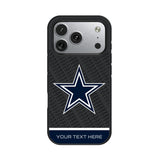 Dallas Cowboys Personalized EndZone Plus Bump Phone Case for Apple iPhone 17 Series