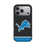 Detroit Lions Personalized EndZone Plus Bump Phone Case for Apple iPhone 17 Series