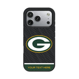 Green Bay Packers Personalized EndZone Plus Bump Phone Case for Apple iPhone 17 Series
