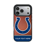 Indianapolis Colts Personalized Football Bump Phone Case for Apple iPhone 17 Series