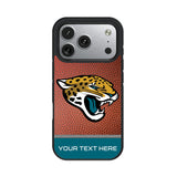 Jacksonville Jaguars Personalized Football Bump Phone Case for Apple iPhone 17 Series