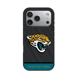 Jacksonville Jaguars Personalized EndZone Plus Bump Phone Case for Apple iPhone 17 Series