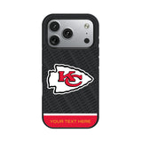 Kansas City Chiefs Personalized EndZone Plus Bump Phone Case for Apple iPhone 17 Series
