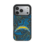 Los Angeles Chargers Paisley Bump Phone Case for Apple iPhone 17 Series