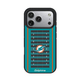 Miami Dolphins Field Bump Phone Case for Apple iPhone 17 Series