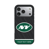 New York Jets Personalized EndZone Plus Bump Phone Case for Apple iPhone 17 Series