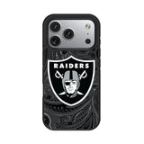 Las Vegas Raiders Paisley Bump Phone Case for Apple iPhone 17 Series