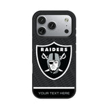 Las Vegas Raiders Personalized EndZone Plus Bump Phone Case for Apple iPhone 17 Series