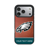 Philadelphia Eagles Personalized Football Bump Phone Case for Apple iPhone 17 Series