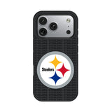 Pittsburgh Steelers Text Backdrop Bump Phone Case for Apple iPhone 17 Series