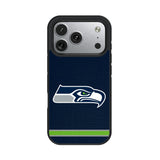 Seattle Seahawks Stripe Bump Phone Case for Apple iPhone 17 Series