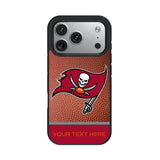 Tampa Bay Buccaneers Personalized Football Bump Phone Case for Apple iPhone 17 Series