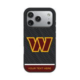 Washington Commanders Personalized EndZone Plus Bump Phone Case for Apple iPhone 17 Series