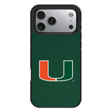 University of Miami Hurricanes Solid Bump Phone Case for Apple iPhone 17 Series