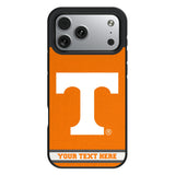 University of Tennessee Volunteers Personalized Stripe Bump Phone Case for Apple iPhone 17 Series