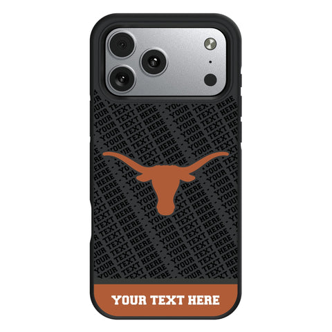 University of Texas Longhorns Personalized EndZone Plus Bump Phone Case for Apple iPhone 17 Series
