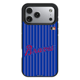 Atlanta Braves Home 2012 - Cooperstown Collection Pinstripe Bump Phone Case for Apple iPhone 17 Series