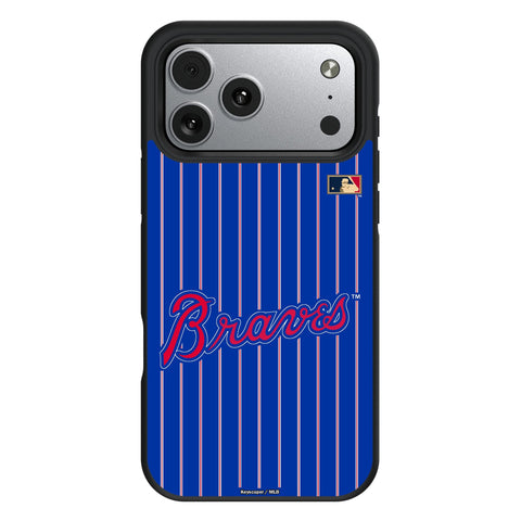 Atlanta Braves Home 2012 - Cooperstown Collection Pinstripe Bump Phone Case for Apple iPhone 17 Series