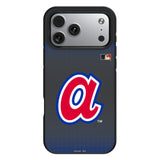 Atlanta Braves 1972-1980 - Cooperstown Collection Linen Bump Phone Case for Apple iPhone 17 Series