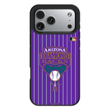 Arizona Diamondbacks 1999-2006 - Cooperstown Collection Pinstripe Bump Phone Case for Apple iPhone 17 Series