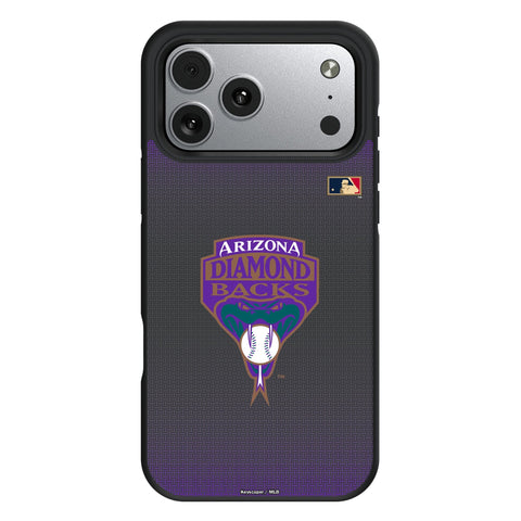 Arizona Diamondbacks 1999-2006 - Cooperstown Collection Linen Bump Phone Case for Apple iPhone 17 Series