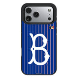 Brooklyn Dodgers 1949-1957 - Cooperstown Collection Pinstripe Bump Phone Case for Apple iPhone 17 Series