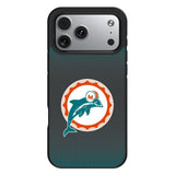 Miami Dolphins 1966-1973 Historic Collection Linen Bump Phone Case for Apple iPhone 17 Series