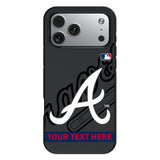 Atlanta Braves Personalized Tilt Bump Phone Case for Apple iPhone 17 Series