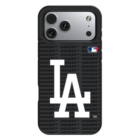 LA Dodgers Text Backdrop Bump Phone Case for Apple iPhone 17 Series