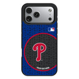 Philadelphia Phillies Personalized Circle Bump Phone Case for Apple iPhone 17 Series