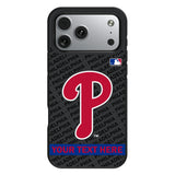 Philadelphia Phillies Personalized Tilt Bump Phone Case for Apple iPhone 17 Series