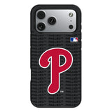 Philadelphia Phillies Text Backdrop Bump Phone Case for Apple iPhone 17 Series