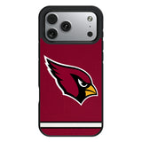 Arizona Cardinals Stripe Bump Phone Case for Apple iPhone 17 Series