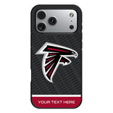 Atlanta Falcons Personalized EndZone Plus Bump Phone Case for Apple iPhone 17 Series