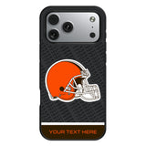 Cleveland Browns Personalized EndZone Plus Bump Phone Case for Apple iPhone 17 Series